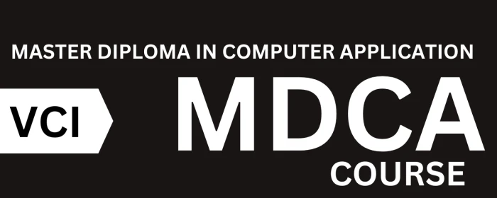 MASTER DIPLOMA IN COMPUTER APPLICATION